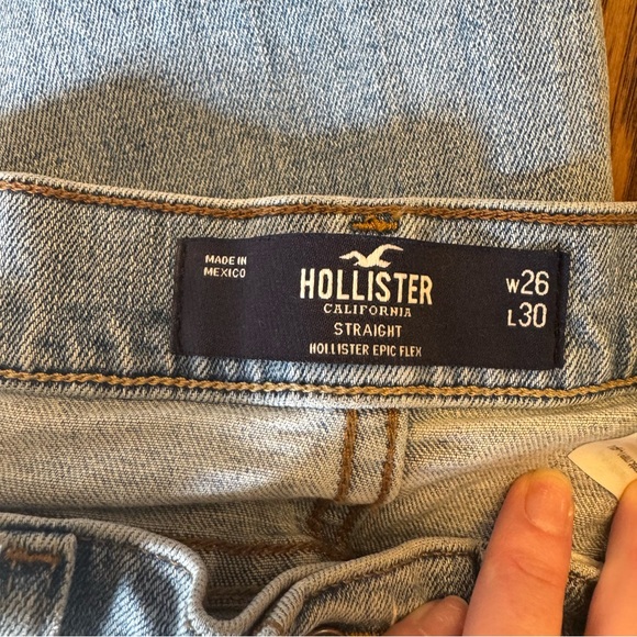Hollister Denim Jeans Light California Straight Hollister Epic Flex‎ - Picture 10 of 10